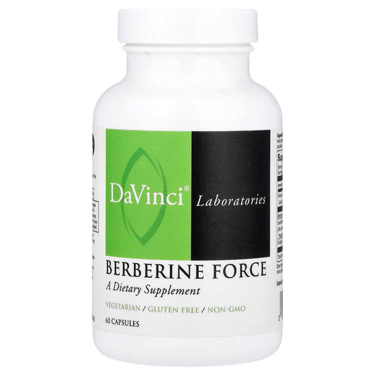 Berberine Force by DaVinci Laboratories - Supports Cardiovascular Wellness - Image 1