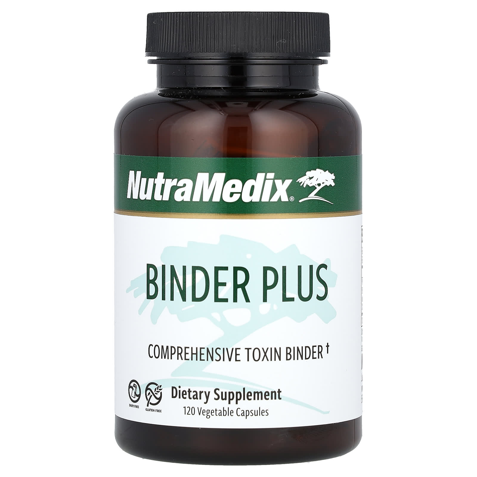 NutraMedix, Binder Plus, 120 Vegetable Capsules - Image 1
