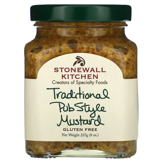 Stonewall Kitchen, Traditional Pub Style Mustard, 8 oz (227 g) - Image 1