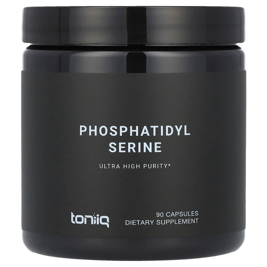 Toniiq, Phosphatidyl Serine, 90 Capsules (200 mg per Capsule) - Image 1