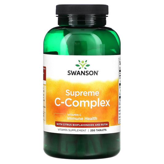 Swanson, Supreme C-Complex with Citrus Bioflavonoids and Rutin, 250 Tablets - Image 1