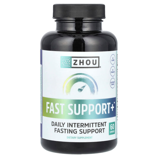 Zhou Nutrition, Fast Support+, 60 Capsules - Image 1