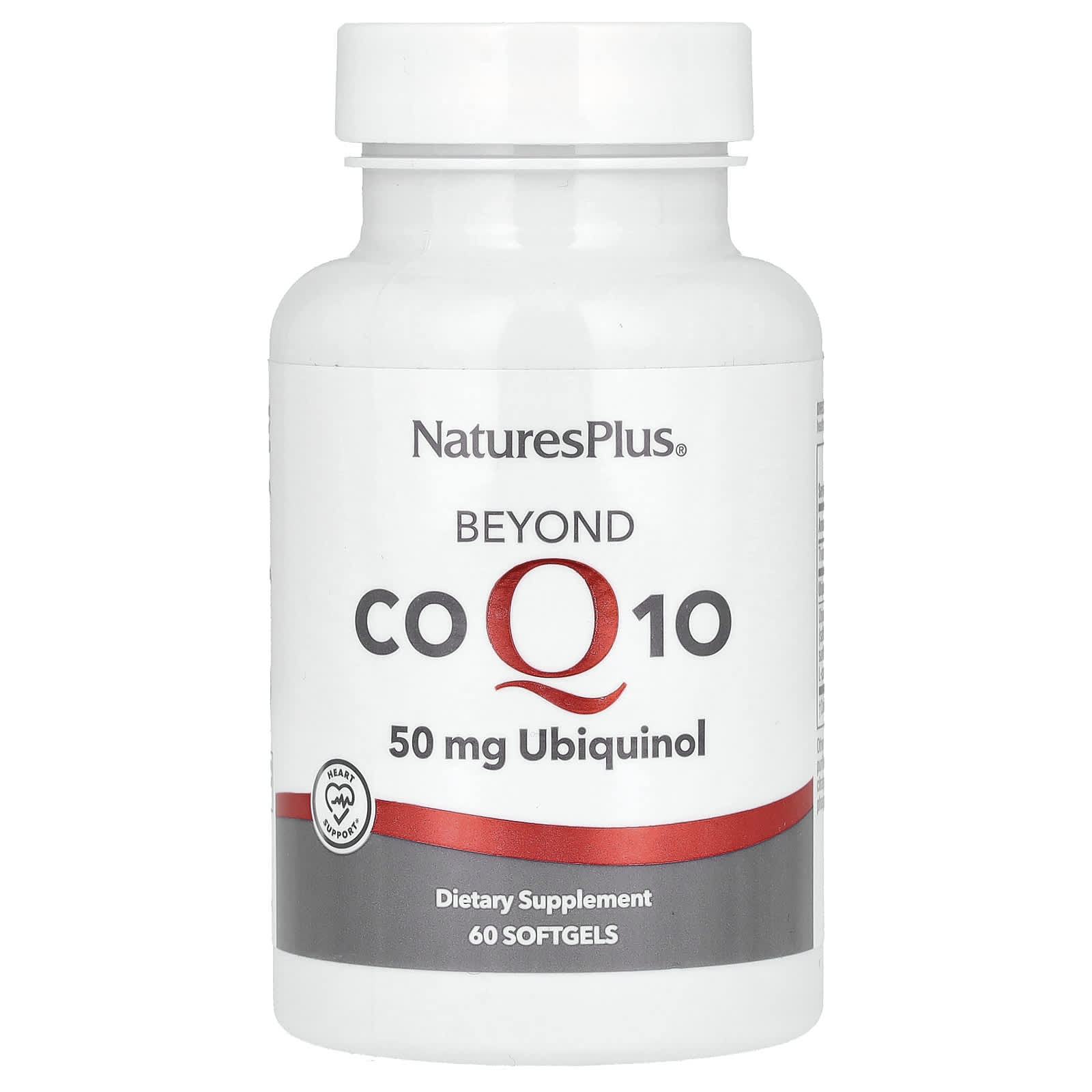 NaturesPlus, Beyond CoQ10, 50 mg, 60 Softgels - Image 1