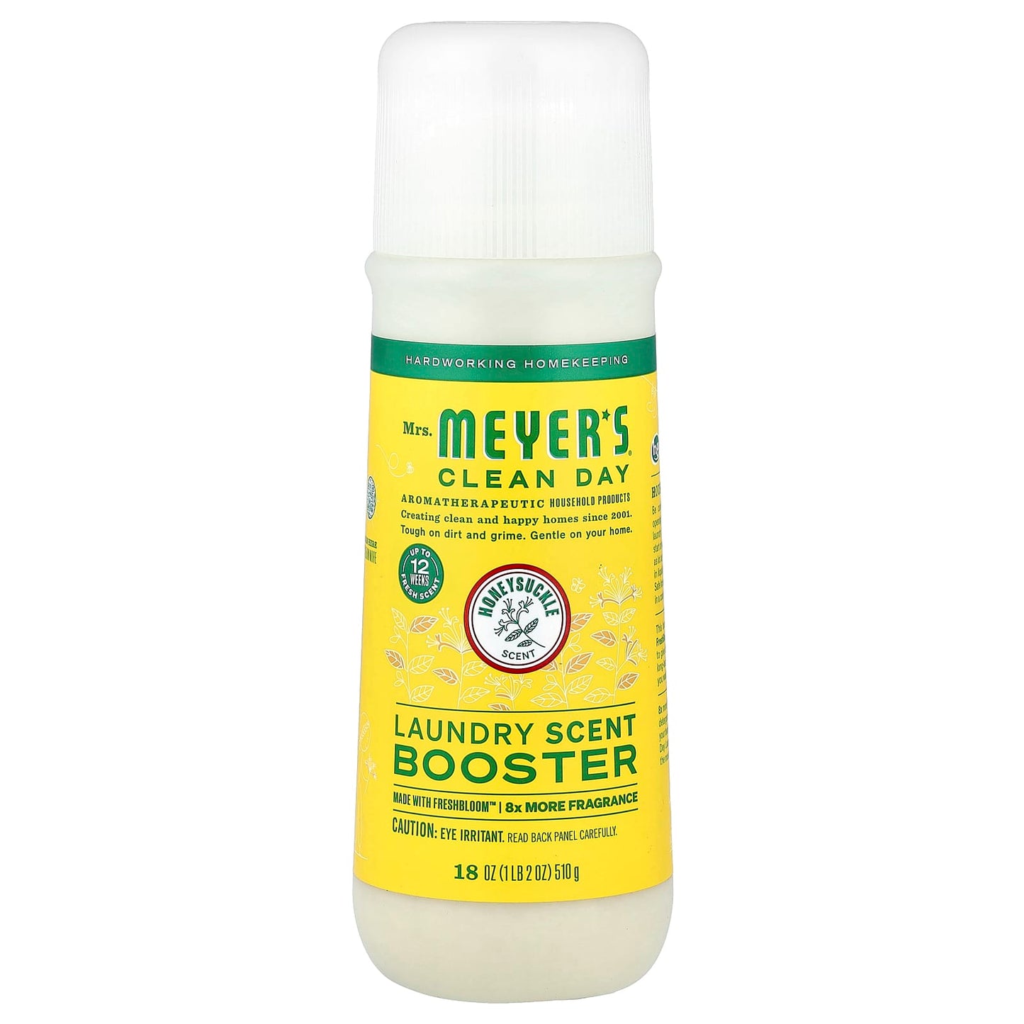 Mrs. Meyers Clean Day, Laundry Scent Booster, Honeysuckle , 18 oz (510 g) - Image 1