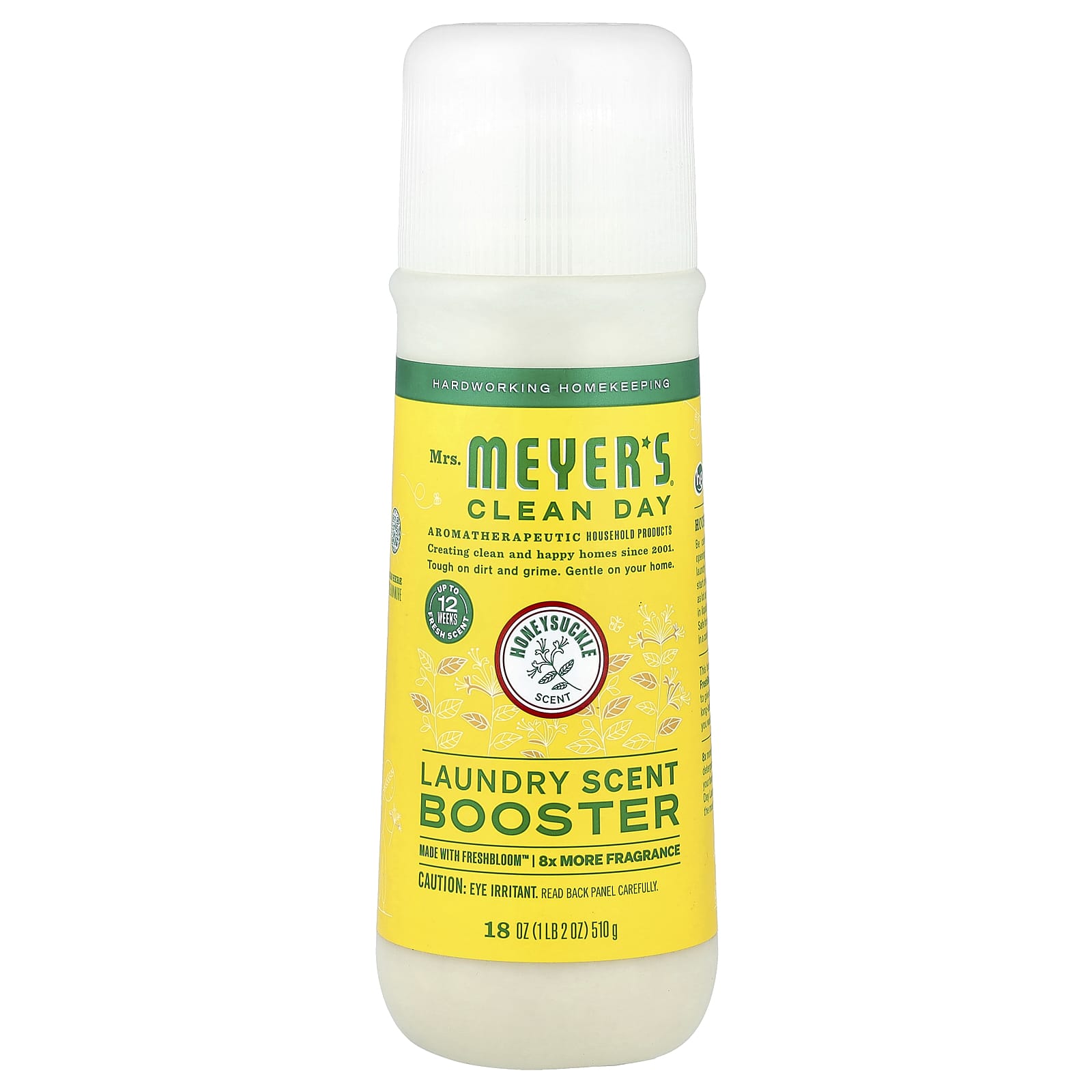 Mrs. Meyers Clean Day, Laundry Scent Booster, Honeysuckle , 18 oz (510 g) - Image 1