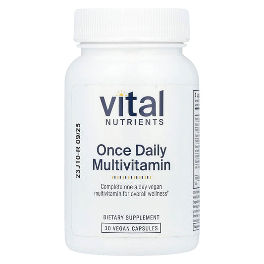 Vital Nutrients, Once Daily Multivitamin, 30 Vegan Capsules - Image 1