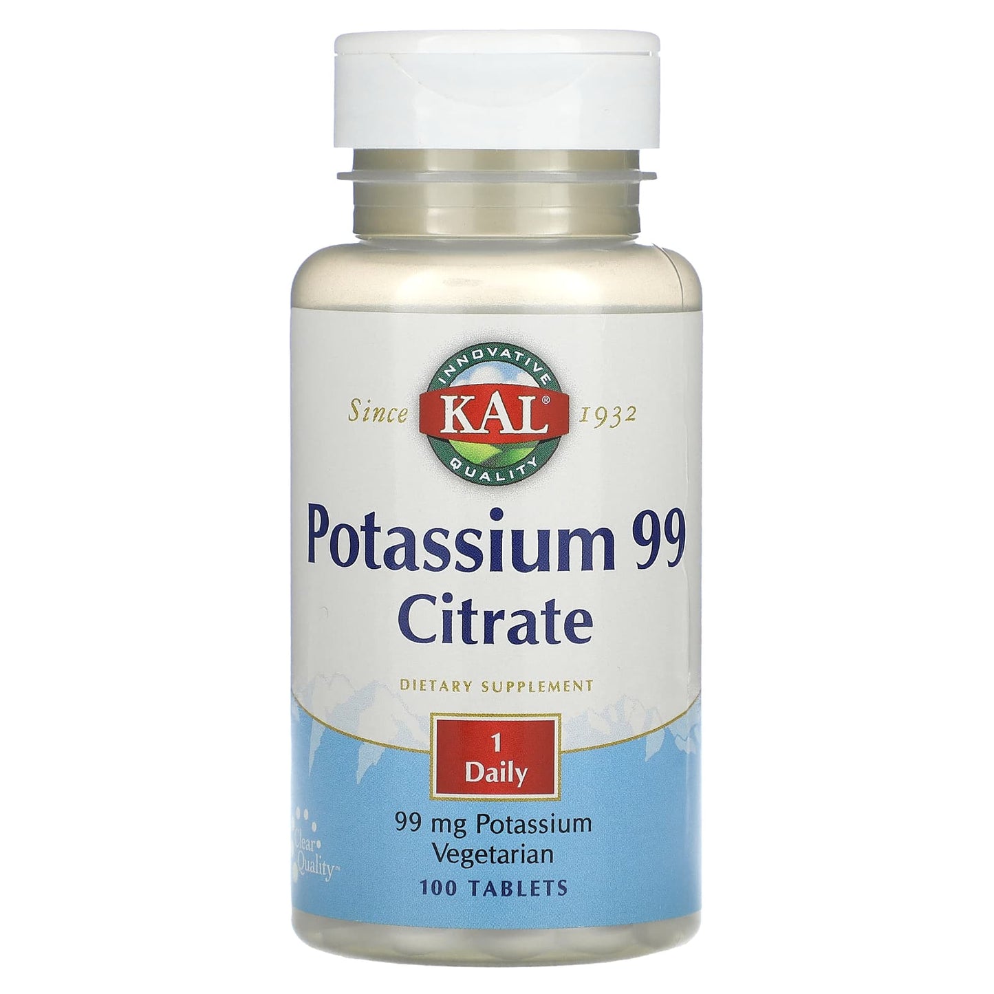 Potassium 99 Citrate - 99mg, 100 Tablets for Healthy Electrolyte Balance - Image 1