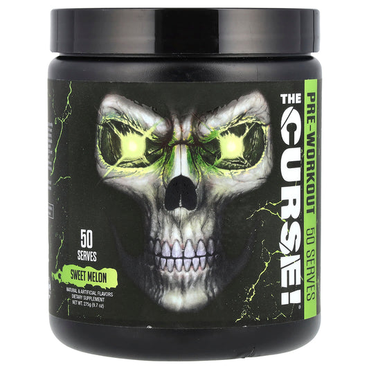 JNX Sports The Curse Sweet Melon Pre-Workout Powder 9.7 oz - Image 1
