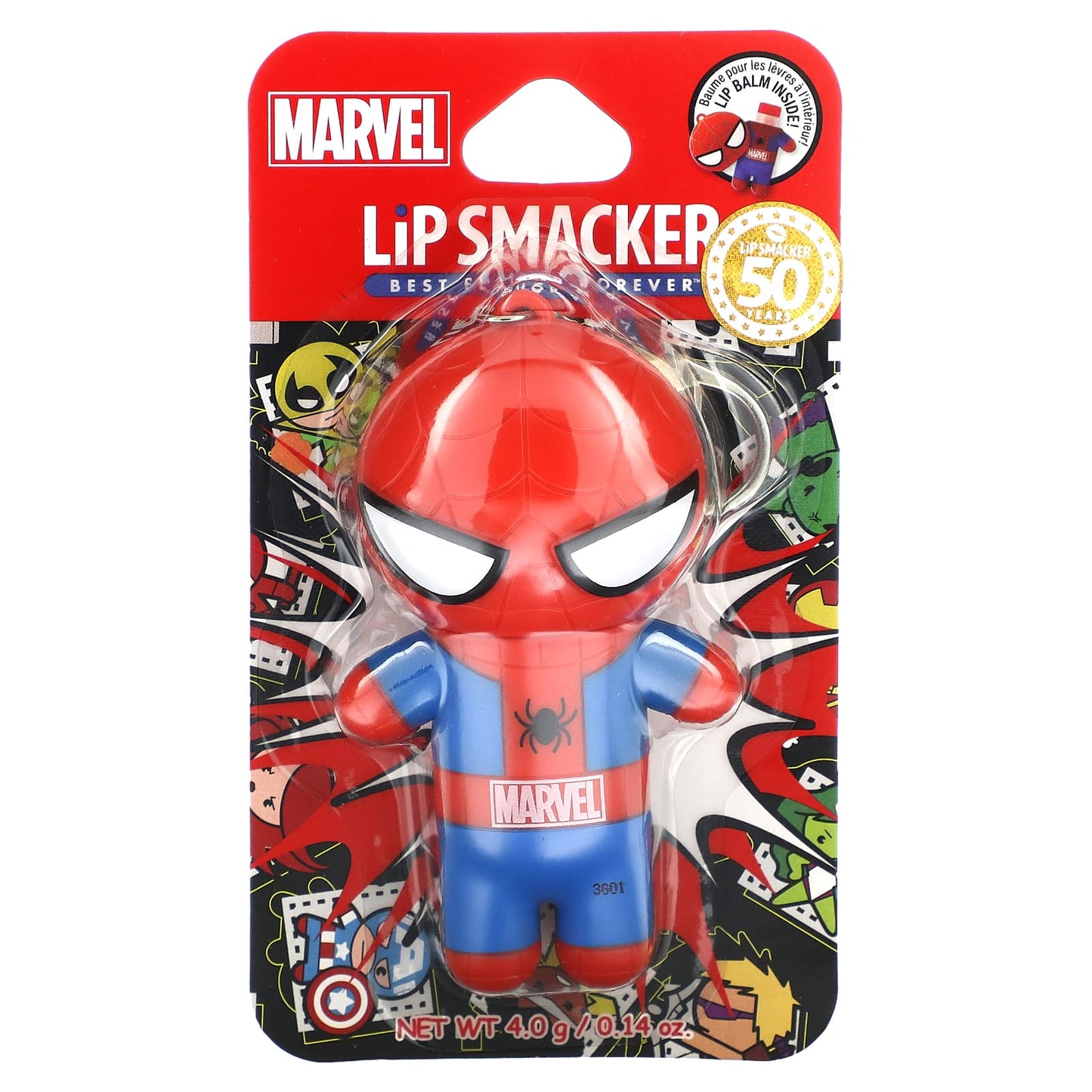 Lip Smacker, Marvel Spiderman, Lip Balm, Amazing Pomegranate, 0.14 oz (4 g) - Image 2