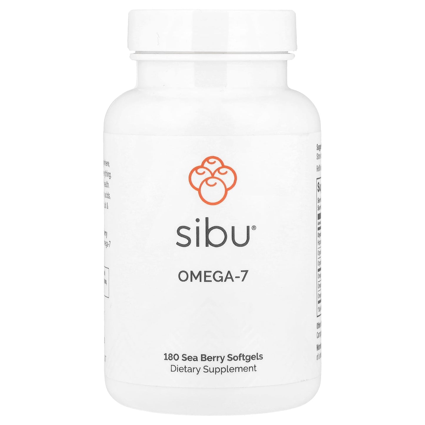 Sibu Beauty, Omega-7, 180 Softgels - Image 1
