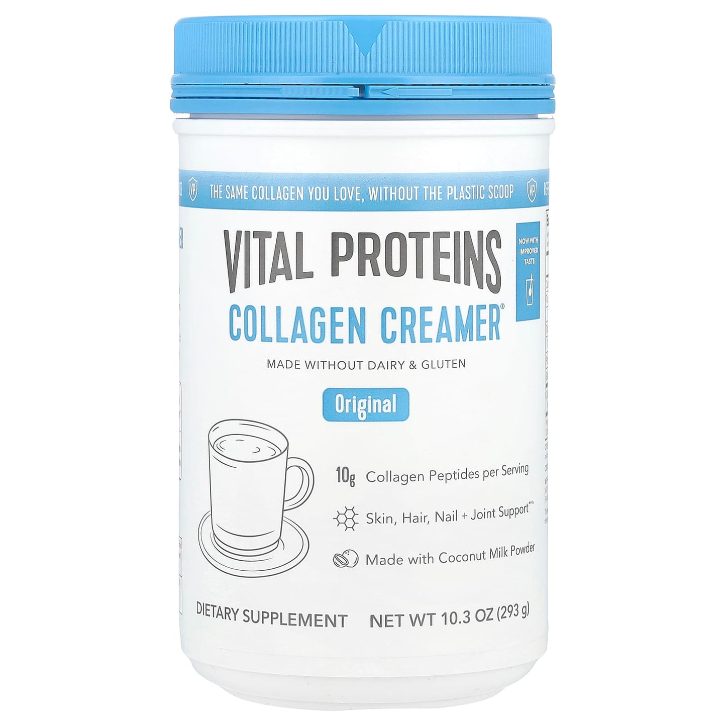 Vital Proteins, Collagen Creamer®, Original, 10.3 oz (293 g) - Image 1