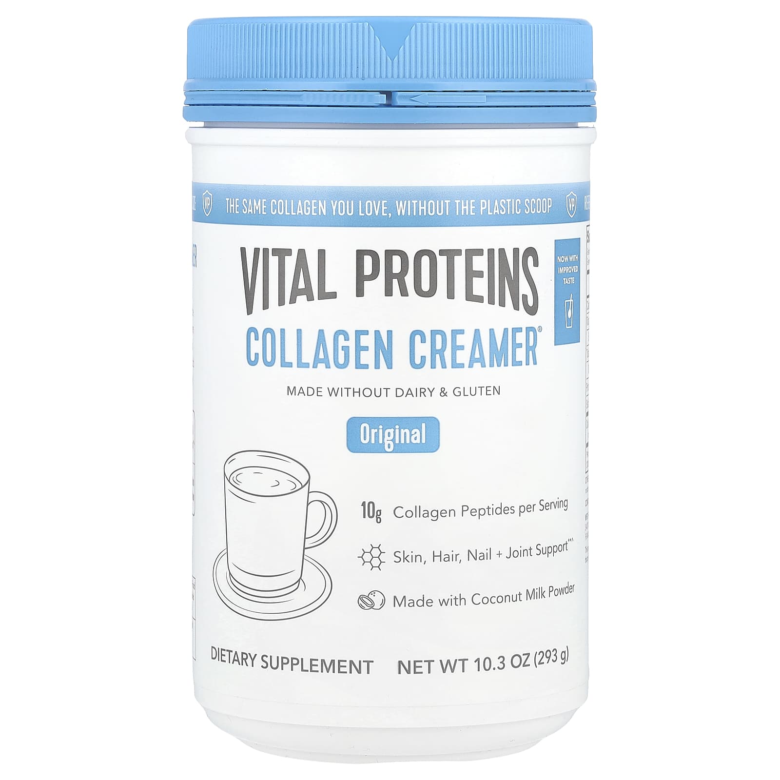 Vital Proteins, Collagen Creamer®, Original, 10.3 oz (293 g) - Image 1