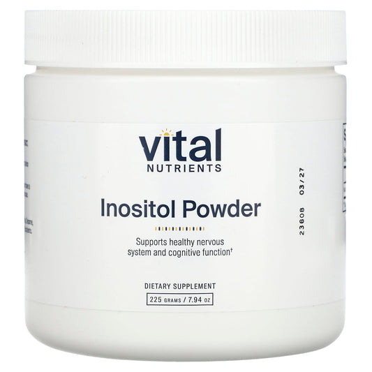 Vital Nutrients, Inositol Powder, 7.94 oz (225 g) - Image 1