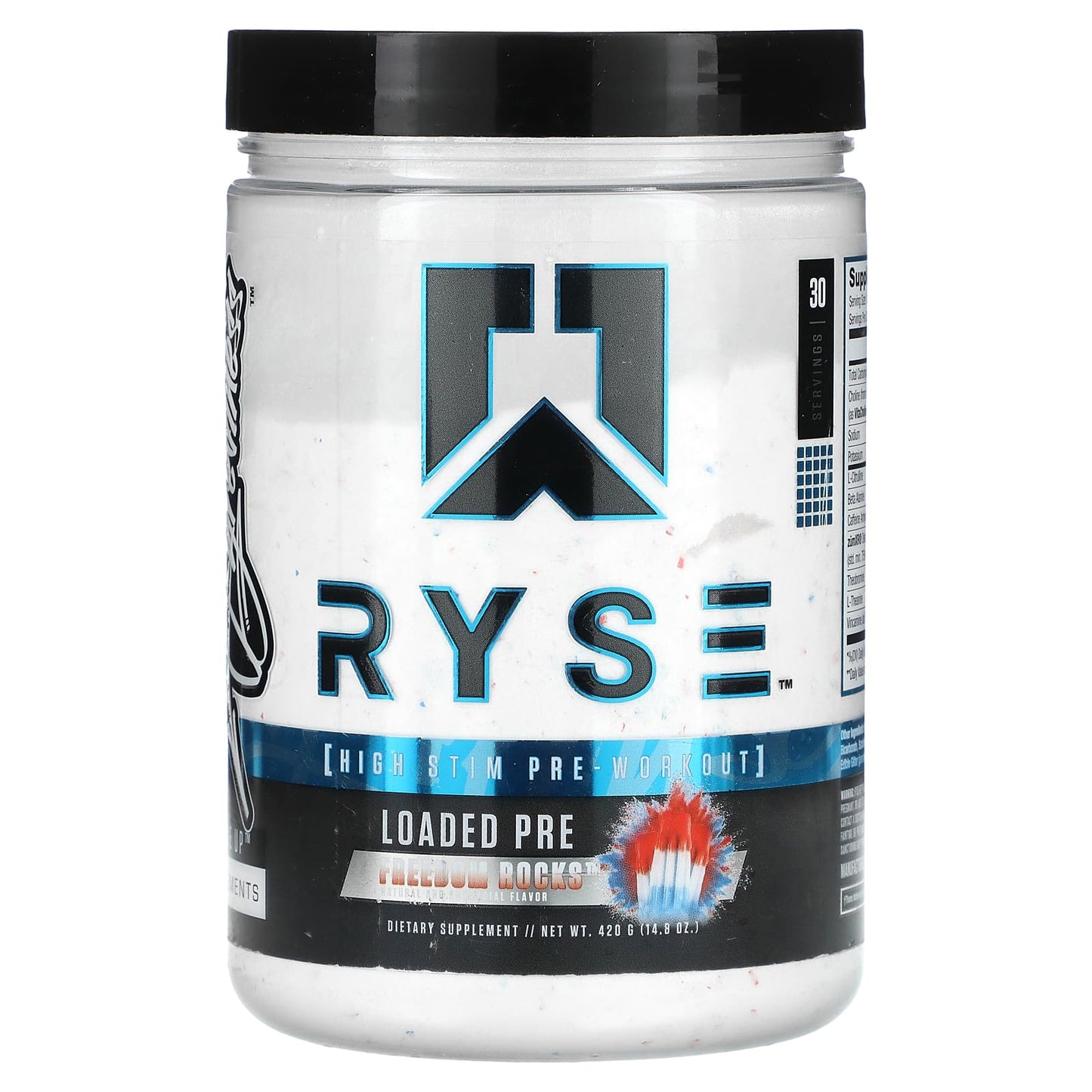 RYSE, Loaded Pre, Freedom Rocks, 14.8 oz (420 g) - Image 1