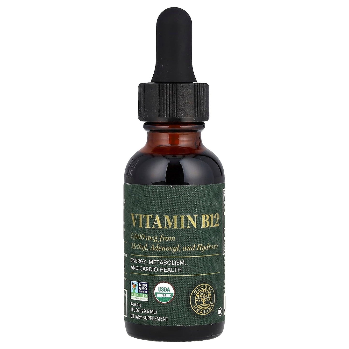 Boost Energy & Heart Health with Global Healing's Triple B12 Formula - Image 1