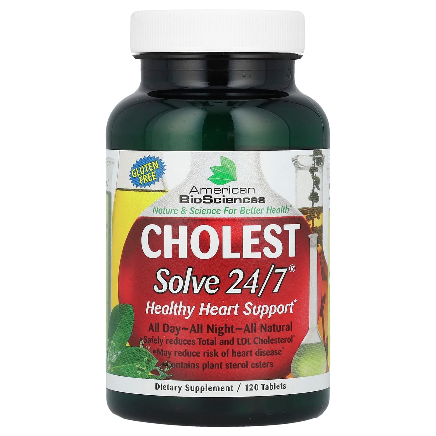 Lower Cholesterol with All-Natural CHOLESTSolve 24/7 by American Biosciences - Image 1