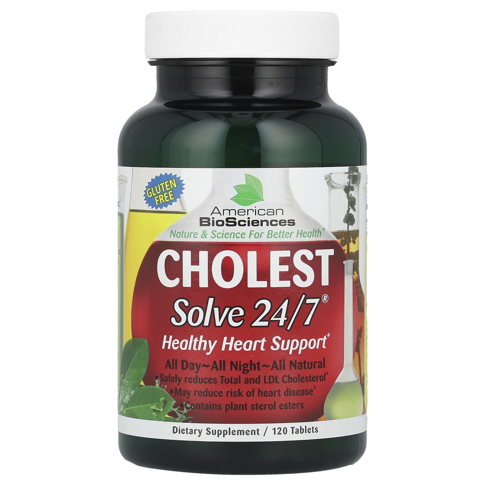 Lower Cholesterol with All-Natural CHOLESTSolve 24/7 by American Biosciences - Image 1