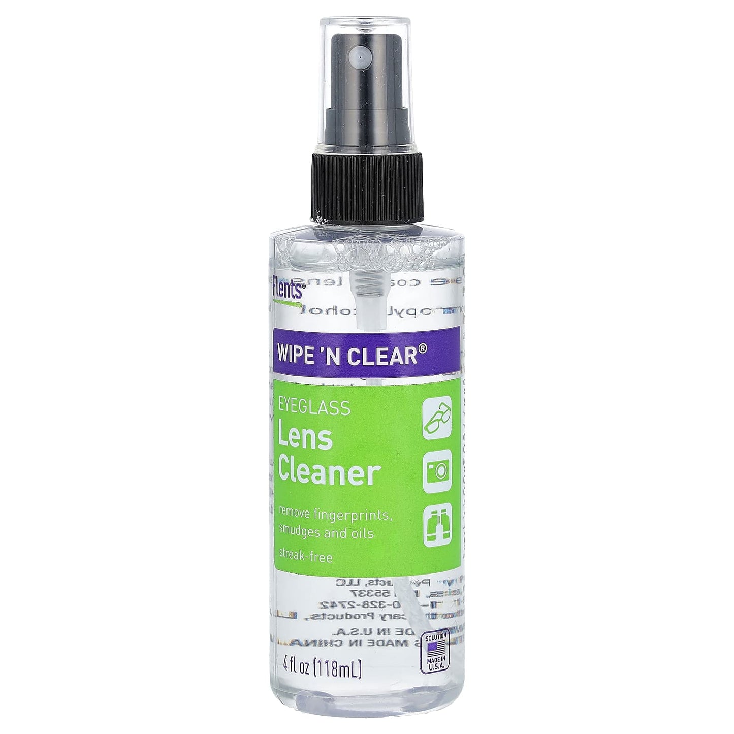 Flents Eyeglass Lens Cleaner - Streak-Free & Oil-Resistant - Image 1