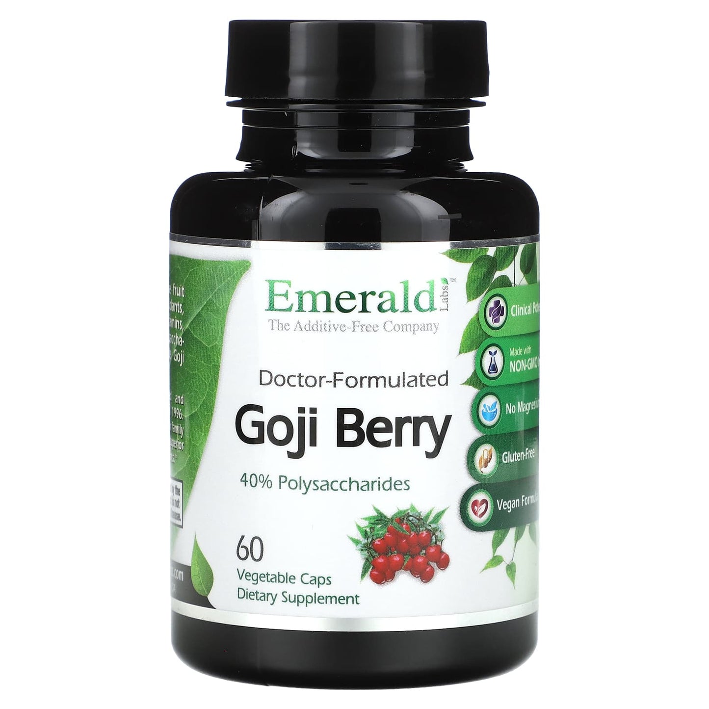 Emerald Laboratories Goji Berry 60 Capsules for Immune Support - Image 1