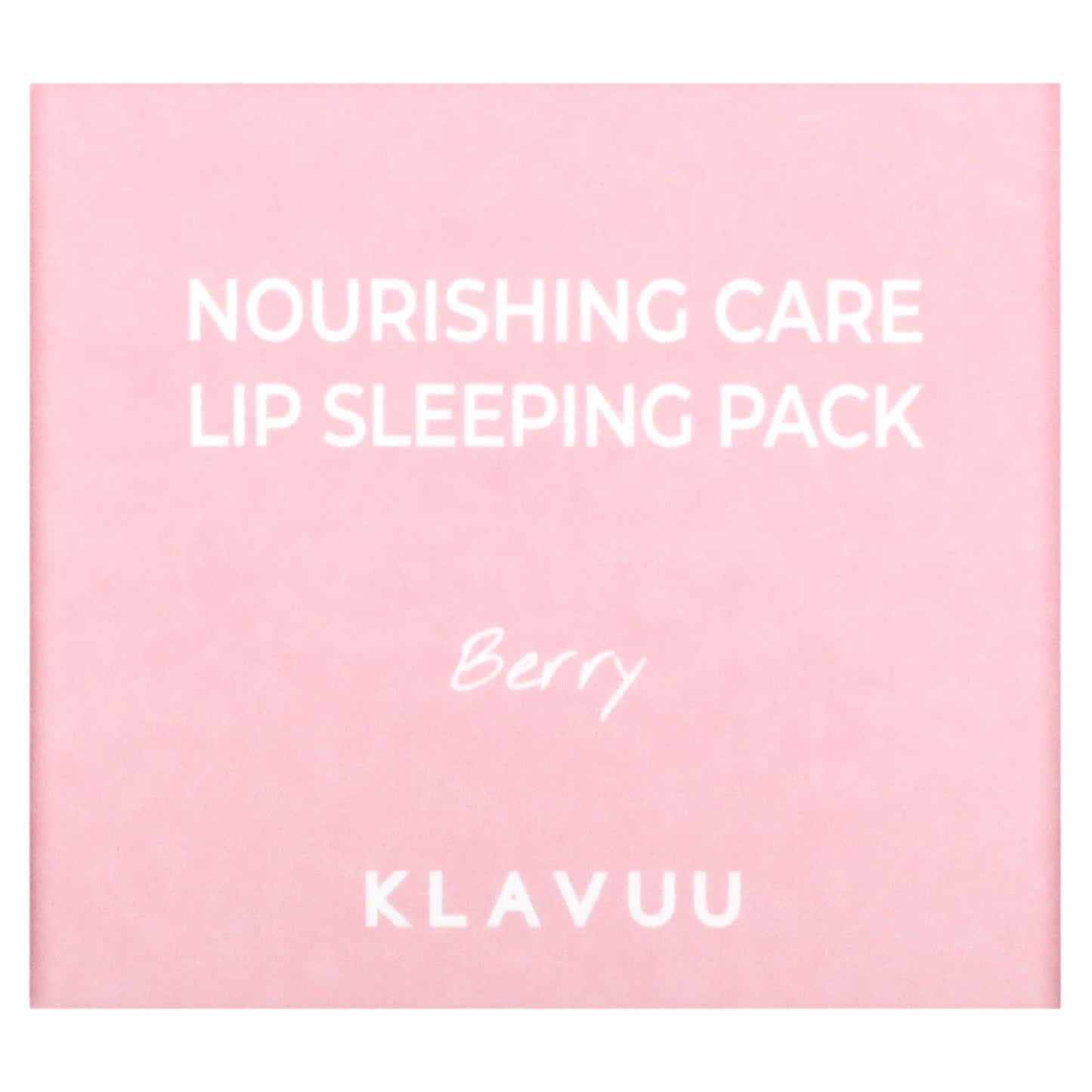KLAVUU, Nourishing Care, Lip Sleeping Pack, Berry, 0.70 oz (20 g) - Image 2
