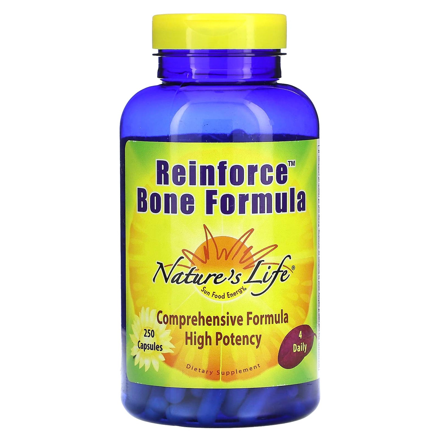 Nature's Life, Reinforce Bone Formula, 250 Capsules - Image 1