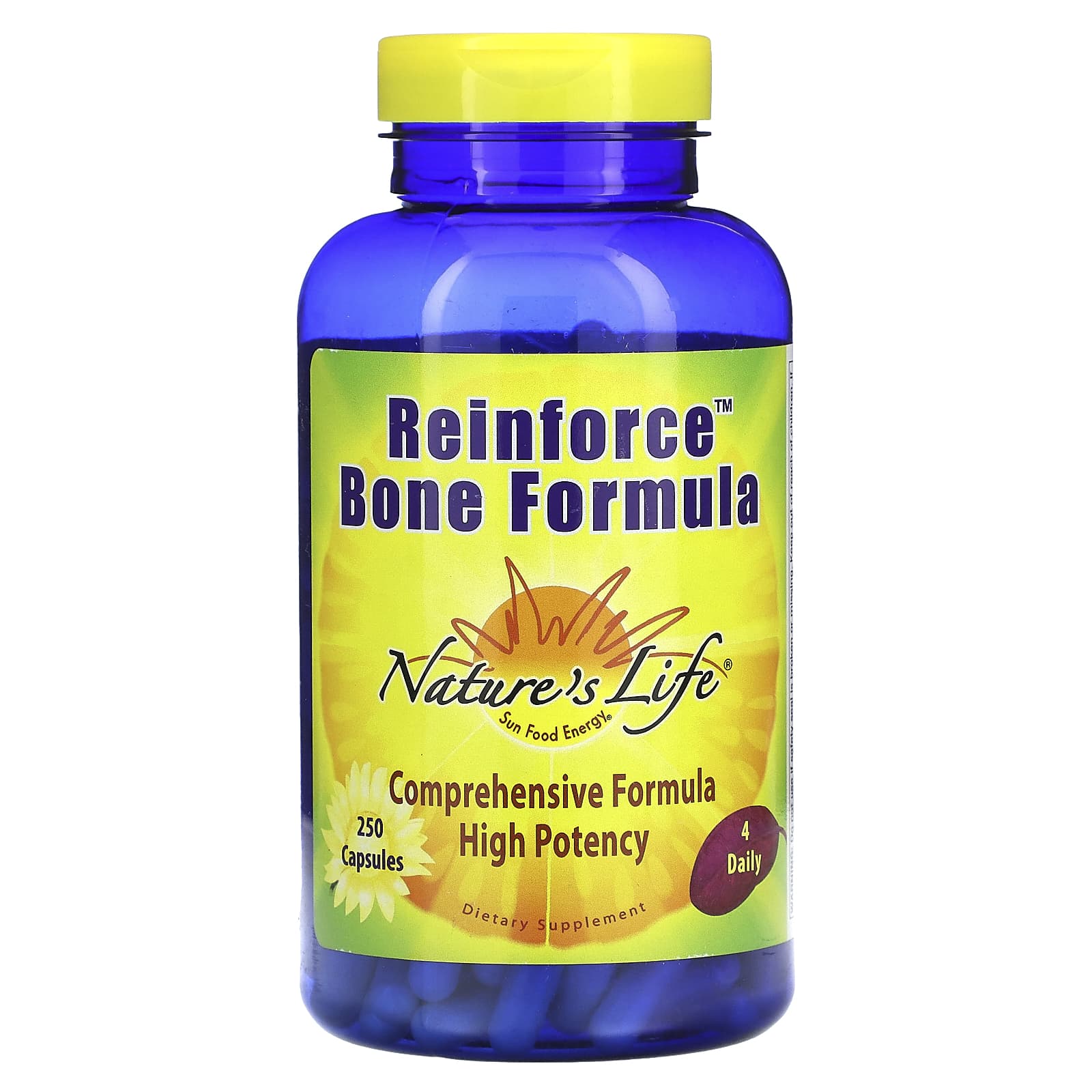 Nature's Life, Reinforce Bone Formula, 250 Capsules - Image 1