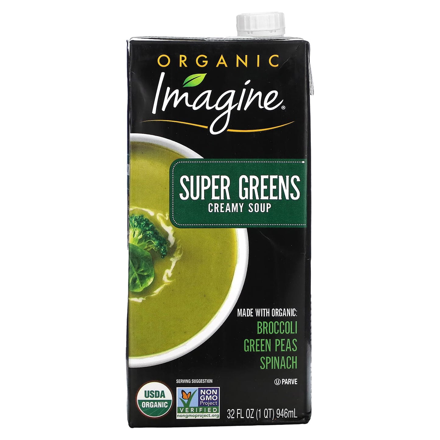 Imagine Soups USDA Organic Super Greens Creamy Soup - 32 oz - Image 1
