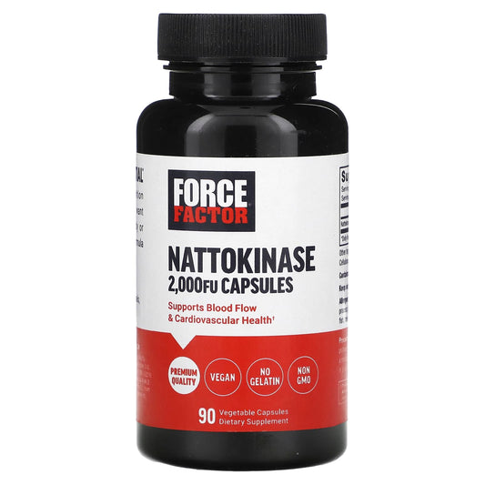 Boost Cardio Health with Nattokinase by Force Factor - 2,000 FU - Image 1
