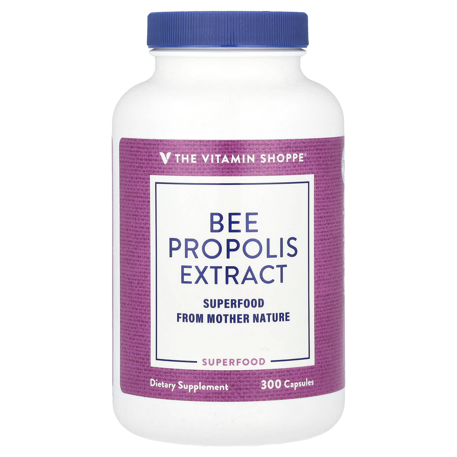 The Vitamin Shoppe, Bee Propolis Extract, 250 mg, 300 Capsules - Image 1
