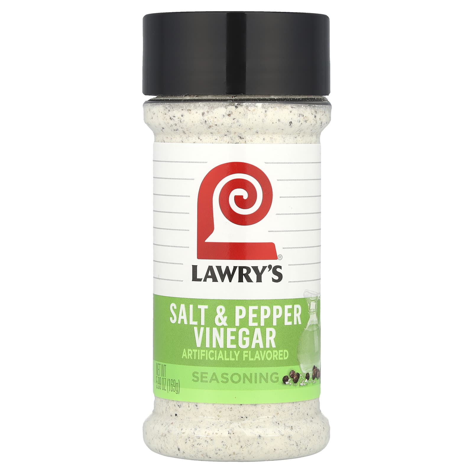 Lawry's, Salt & Pepper Vinegar Seasoning , 5.99 oz (169 g) - Image 1