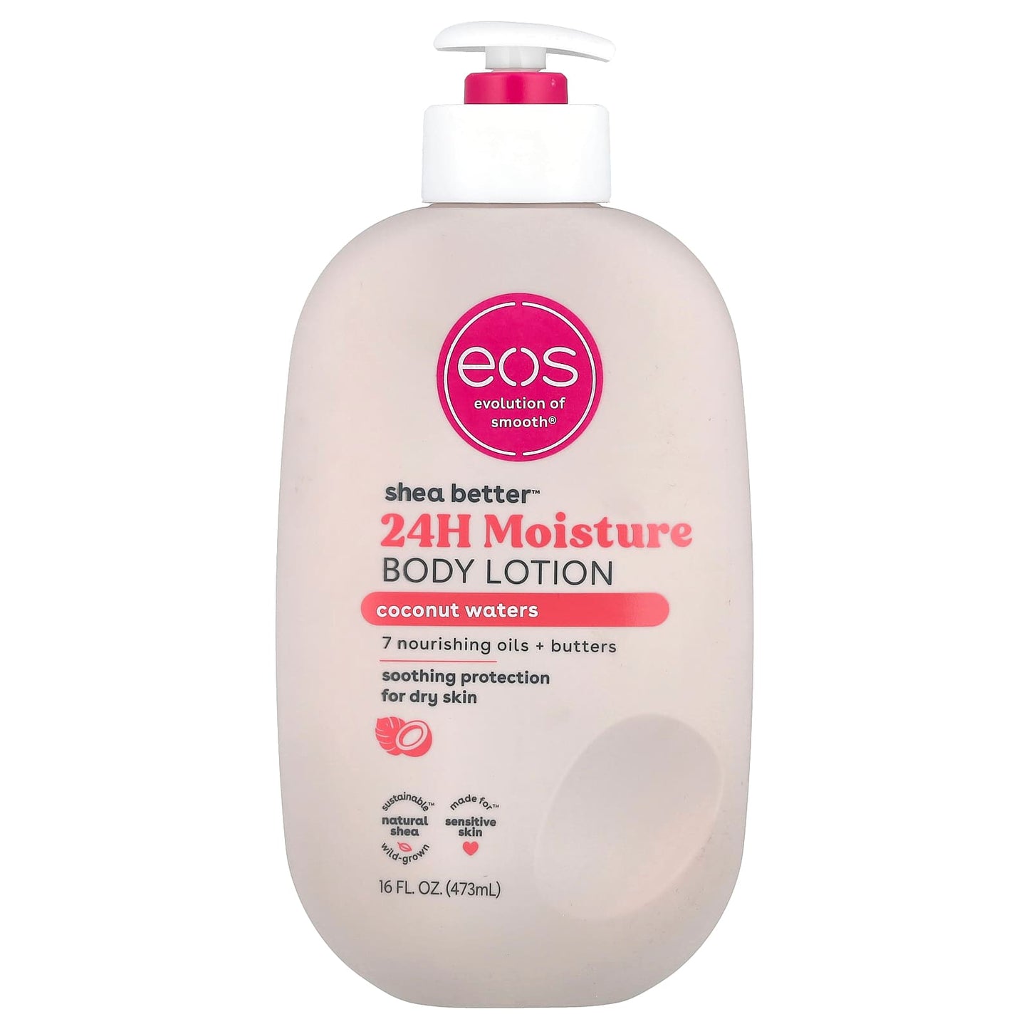 Shea Better 24H Moisture Body Lotion by EOS - Coconut Waters - Image 1