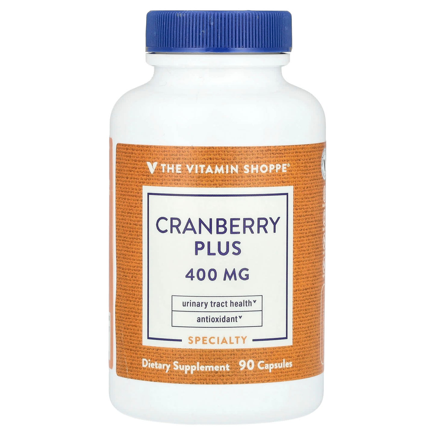 The Vitamin Shoppe, Cranberry Plus, 400 mg, 90 Capsules
