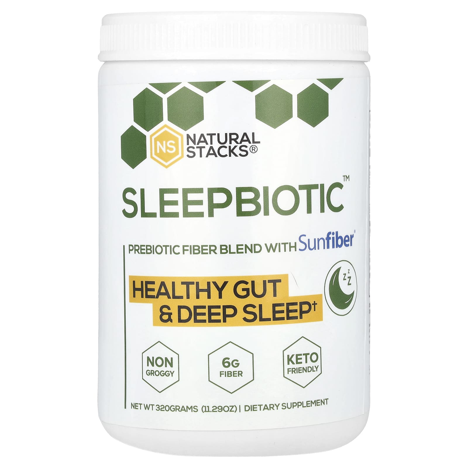 Natural Stacks, Sleepbiotic™, 11.29 oz (320 g) - Image 1