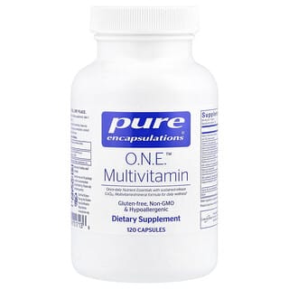 Pure Encapsulations O.N.E. Multi Vitamin, Non-GMO, 120 Capsules