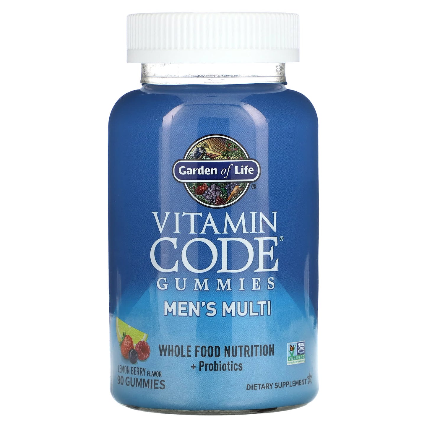 Garden of Life Vitamin Code Men's Multi Gummies, Lemon Berry, 90 Count - Image 1