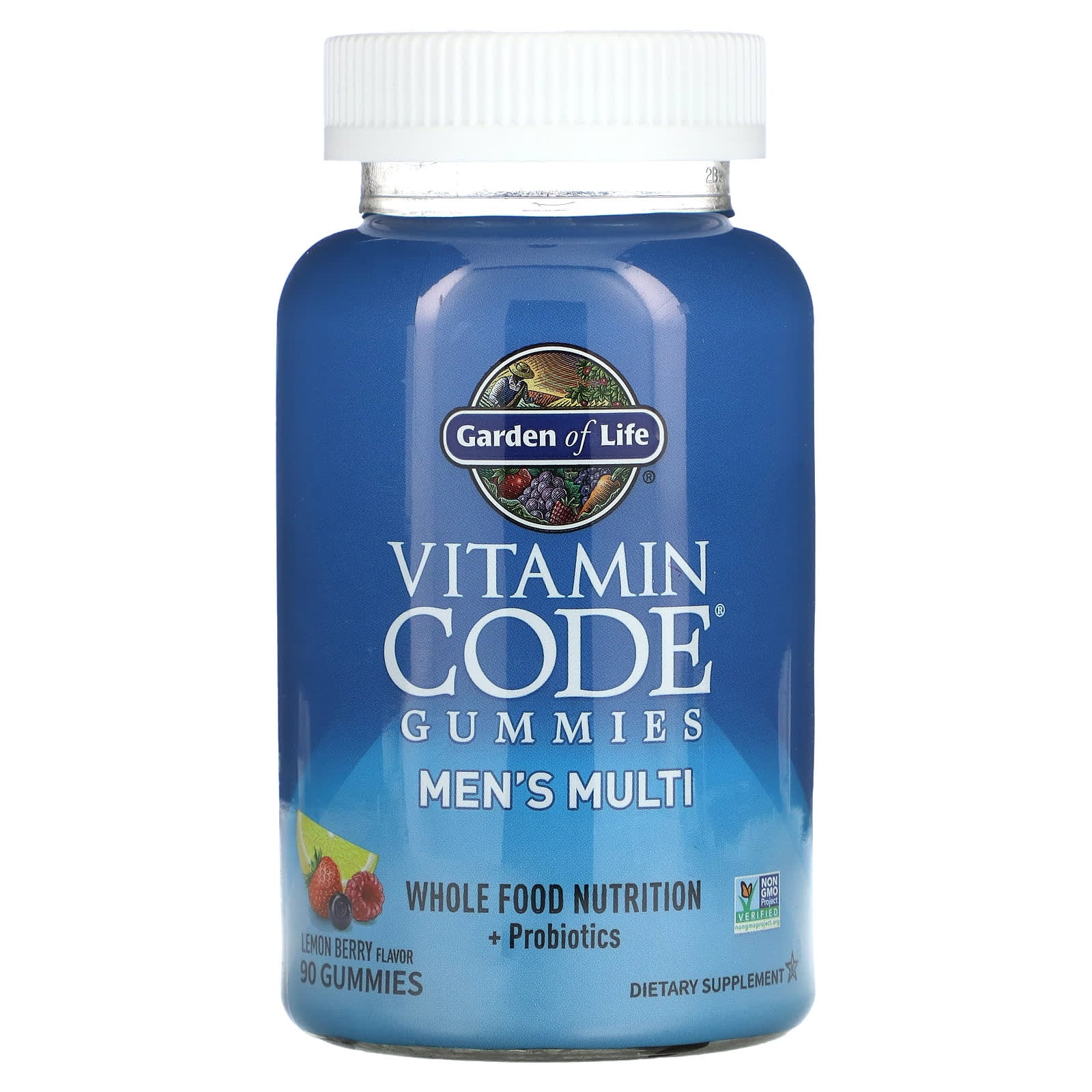Garden of Life Vitamin Code Men's Multi Gummies, Lemon Berry, 90 Count - Image 1