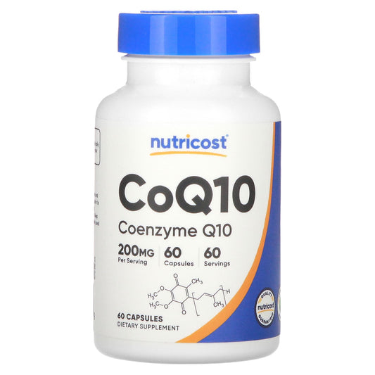 Nutricost, CoQ10, 200 mg, 60 Capsules - Image 1