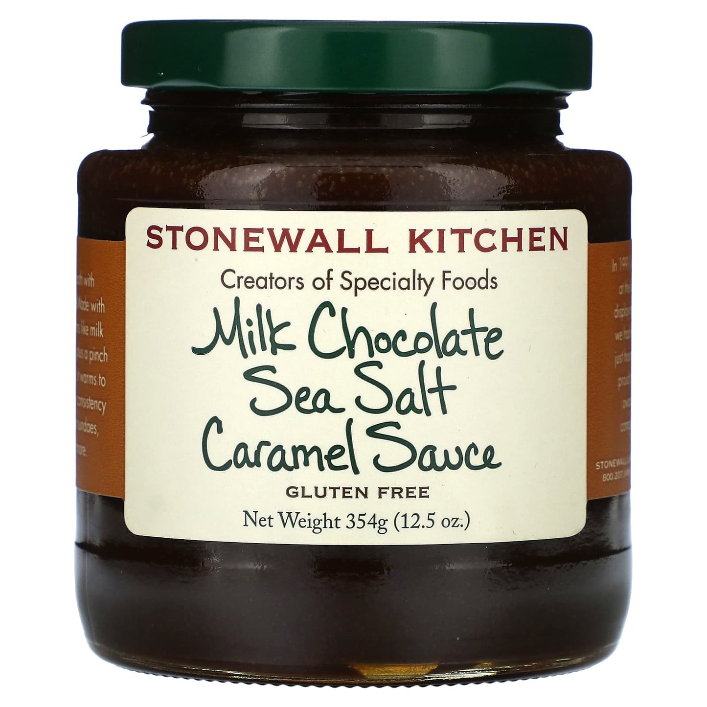 Stonewall Kitchen, Milk Chocolate Sea Salt Caramel Sauce, 12.5 oz (354 g) - Image 1