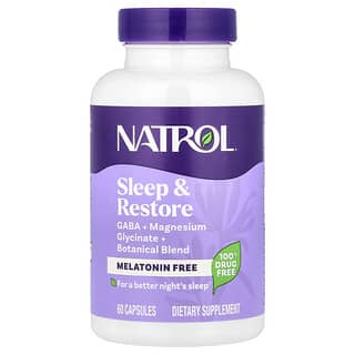 Natrol Sleep & Restore for Better Nights - 60 Capsules