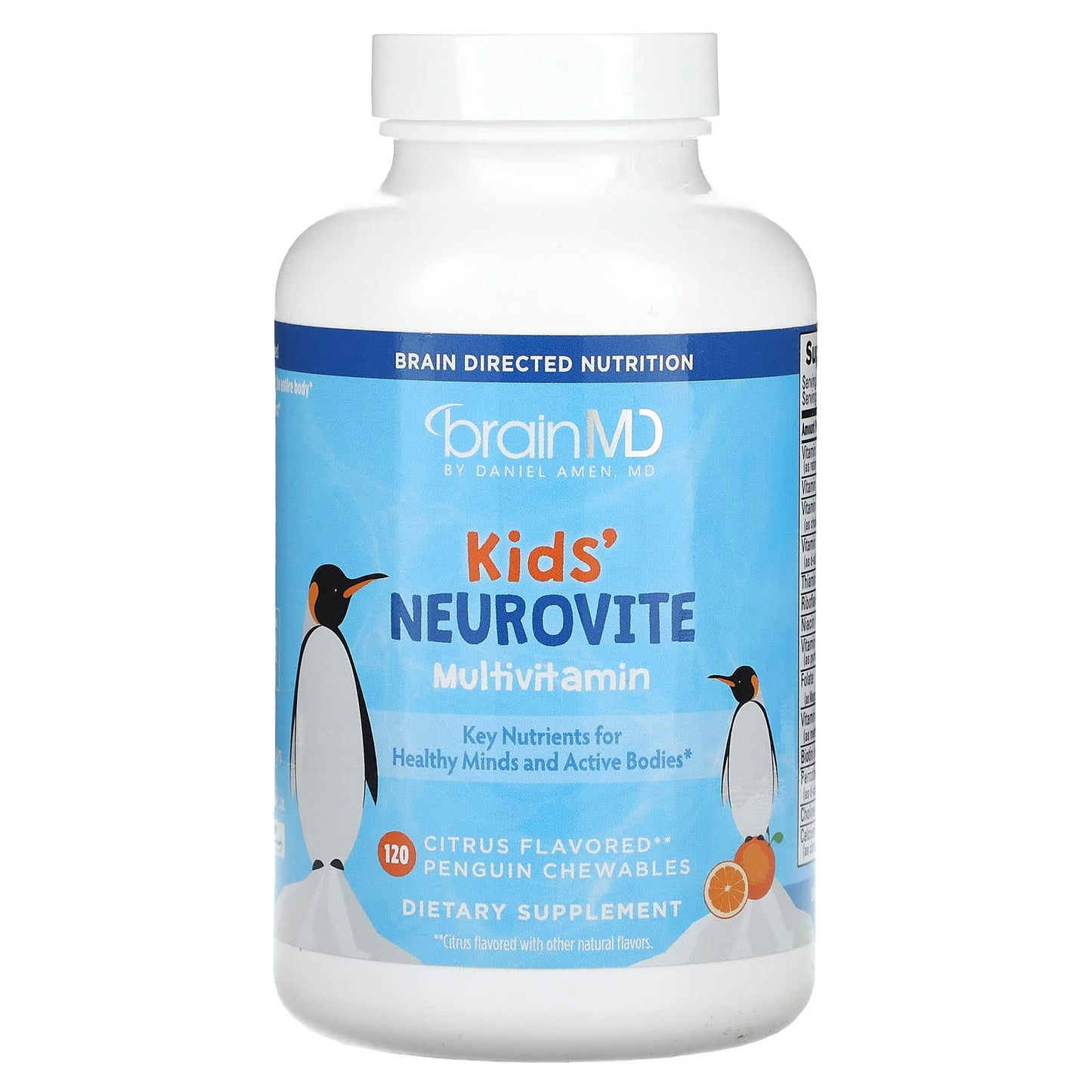 BrainMD Kids' Neurovite Multivitamin Chewables for Healthy Brain & Body - Image 1
