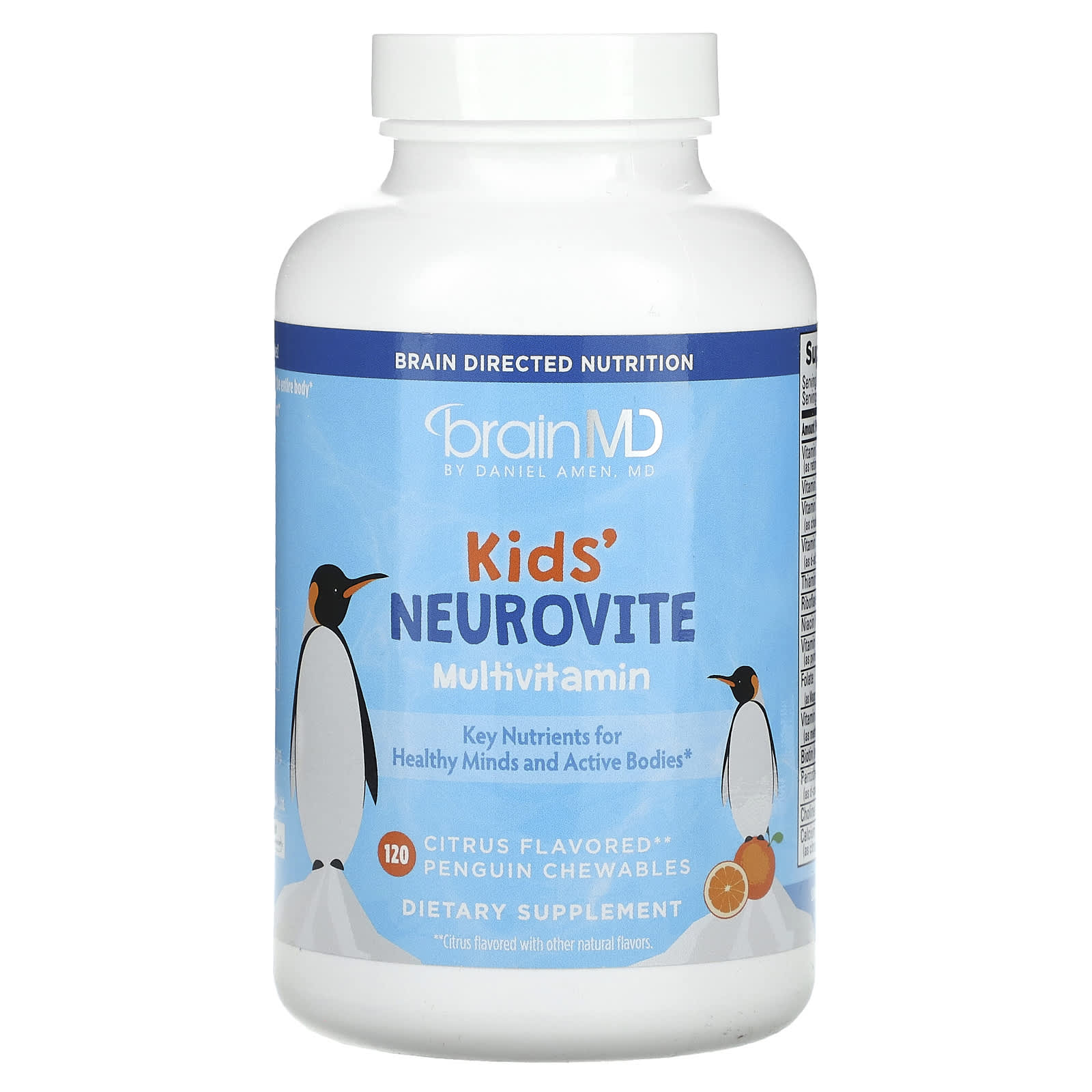 BrainMD Kids' Neurovite Multivitamin Chewables for Healthy Brain & Body - Image 1