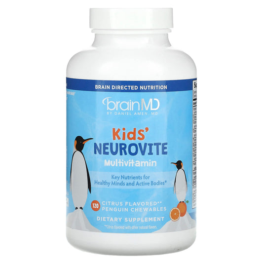 BrainMD Kids' Neurovite Multivitamin Chewables for Healthy Brain & Body - Image 1