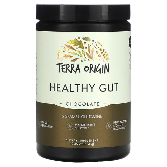 Terra Origin, Healthy Gut, Chocolate, 12.49 oz (354 g) - Image 1