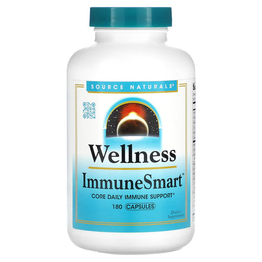 Source Naturals, Wellness, ImmuneSmart, 180 Capsules - Image 1