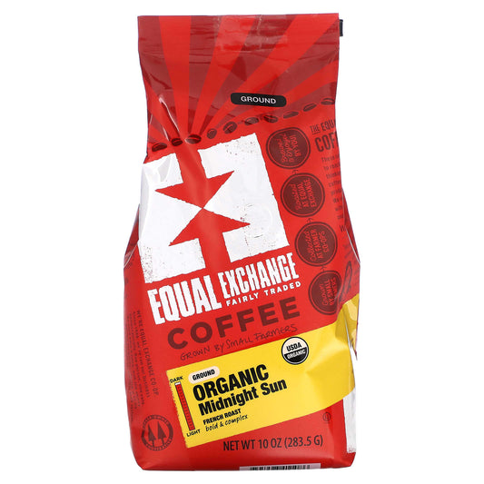 Dark French Roast Organic Coffee | Midnight Sun Blend | Equal Exchange - Image 1