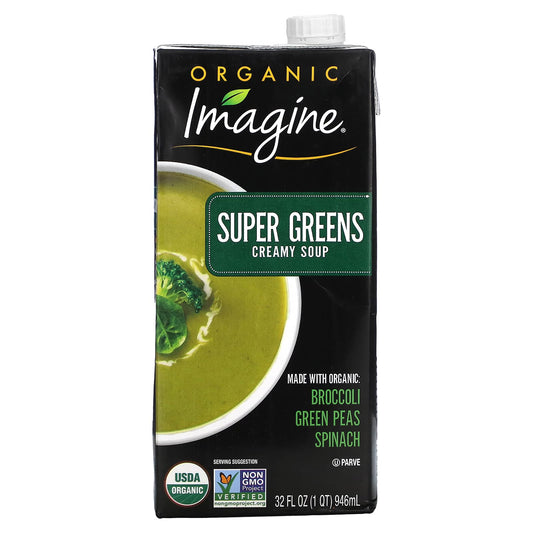 Imagine Soups USDA Organic Super Greens Creamy Soup - 32 oz - Image 1