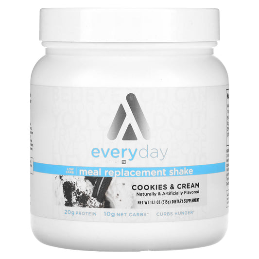 TransformHQ, Everyday, Meal Replacement Shake, Cookies & Cream, 11.1 oz (315 g) - Image 1