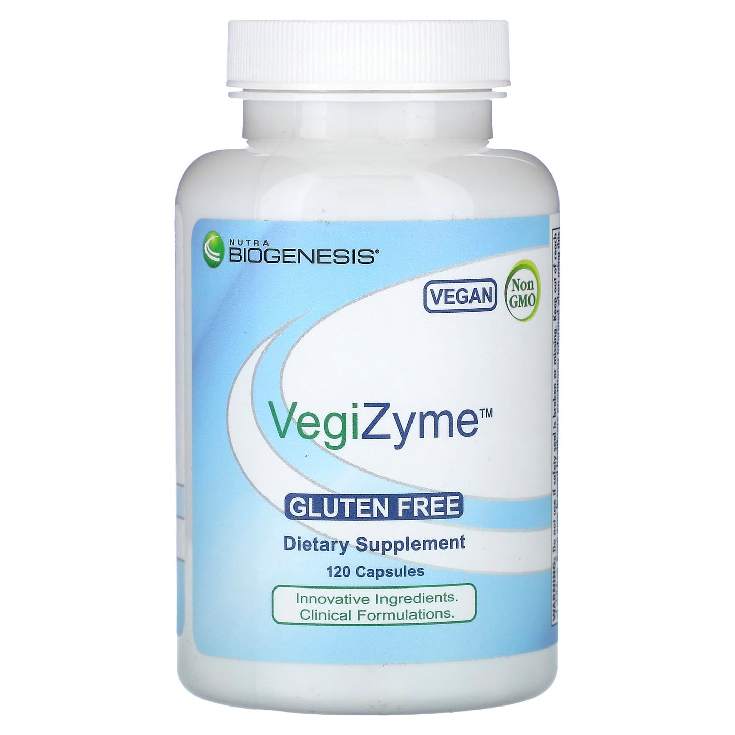 Nutra BioGenesis, VegiZyme, 120 Capsules - Image 1