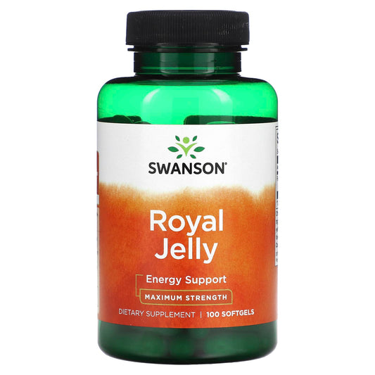 Swanson, Royal Jelly, Maximum Strength, 100 Softgels (333.33 mg per Sogtgel) - Image 1