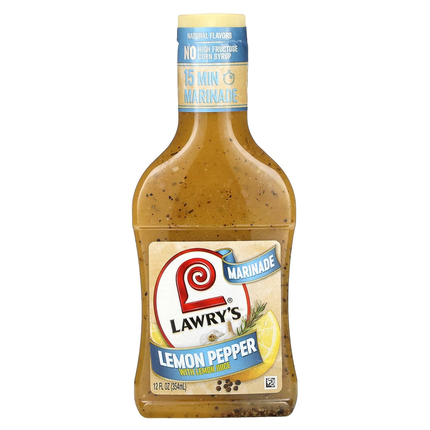 Lawry's, Marinade, Lemon Pepper With Lemon Juice, 12 fl oz (354 ml) - Image 1